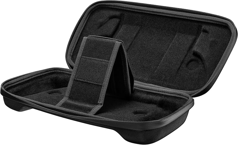 Funda ROG Xbox Ally (2 en 1) Premium, Negro, Resistente al Agua, con Compartimento Desmontable para Cargador, Forro de Vellón Suave