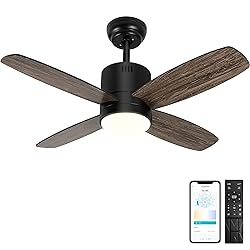 Ohniyou 38'' Ceiling Fan with Lights and