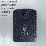 Rhino Lock Secure Key XL Combination Safe Wall Mounted Outdoor Security Box view 8