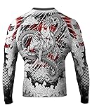 Raven Fightwear Men's Tiger & Dragon MMA BJJ Rash