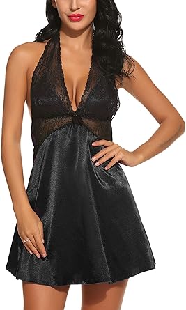 black satin nighties