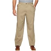 Dockers Men's Classic Fit Easy Khaki Pants-Pleated (Standard and Big &amp; Tall), Timberwolf, 46W x 32L