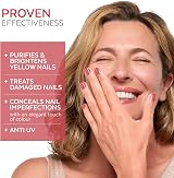 PODERM Nail Care Polish with Tea Tree Coral Pink 8ML Swiss Podiatrist view 2