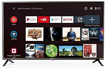 Micromax 102 cm (40 inches) Full HD LED Smart Certified Android TV 40CAM6SFHD (Black) (2019 Model)