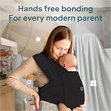 Koala Babycare Baby Sling Easy to Wear Ergonomic Support Black view 8