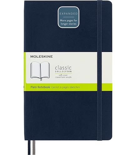Amazon.com : Moleskine Classic Expanded Notebook, Soft Cover