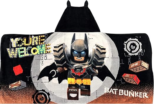 batman hooded towel