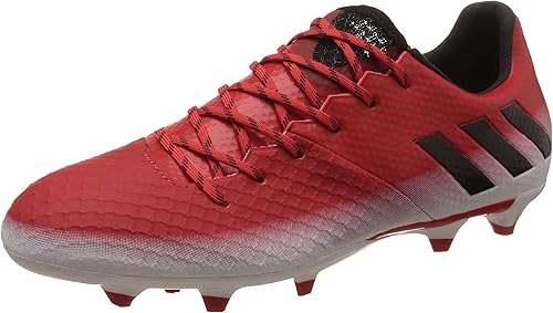 messi cleats red and white