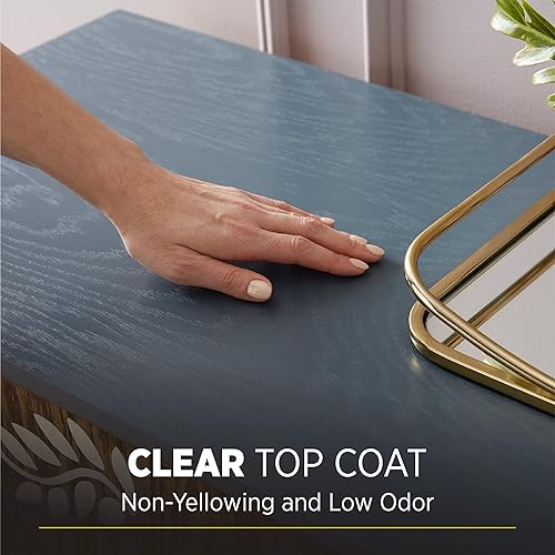 Minwax 622224444 Polycrylic Protective Wood Finish, Clear Matte,