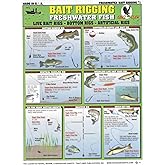 Fishermen's Freshwater Bait Rigging #1 (Live Bait Rigs, Bottom Rigs, & Artificial Rigs) - Waterproof Quick Reference Guide |