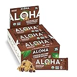 Aloha Organic Plant Based Protein Bars Chocolate