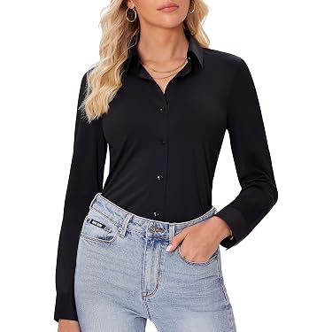 chinese dress ladies Amazon Best Sellers: Best Women's Blouses & Button-Down Shirts
