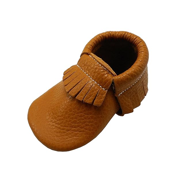 YIHAKIDS Weich Leder Krabbelschuhe Babyhausschuhe Mokassins Quaste Lauflernschuhe Jungen Mädchen Babyschuhe