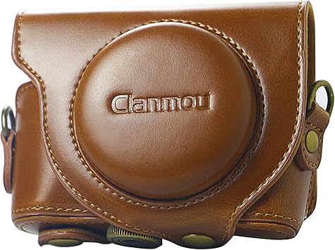 Clanmou Dsc Hx99 Hx95 Wx500 Camera Leather Case Protective Bag