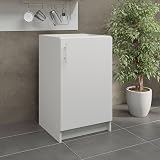 JD Greta 500mm Kitchen Base Cabinet Unit - White Matt Finish view 2