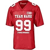 Custom Replica Football Jerseys for Men Personalized Add Your Team Name Number