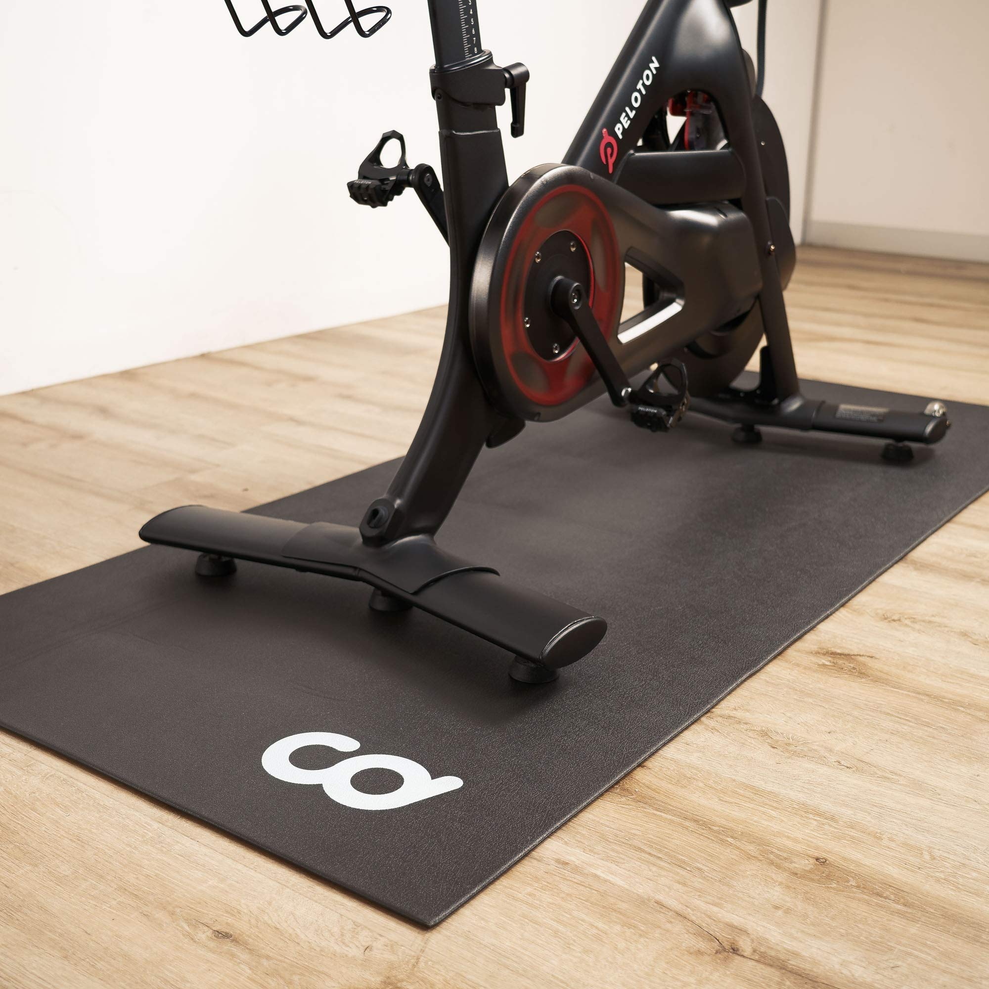 Bike Bicycle Trainer Floor Mat - 30" x 60" (Soft) - Suits Ergo Mag Fluid for Indoor Cycles.Stepper for Peloton Spin Bikes - Floor Thick Mats for Exercise Equipment - Gym Flooring (76.2 cm x 152.4 cm)