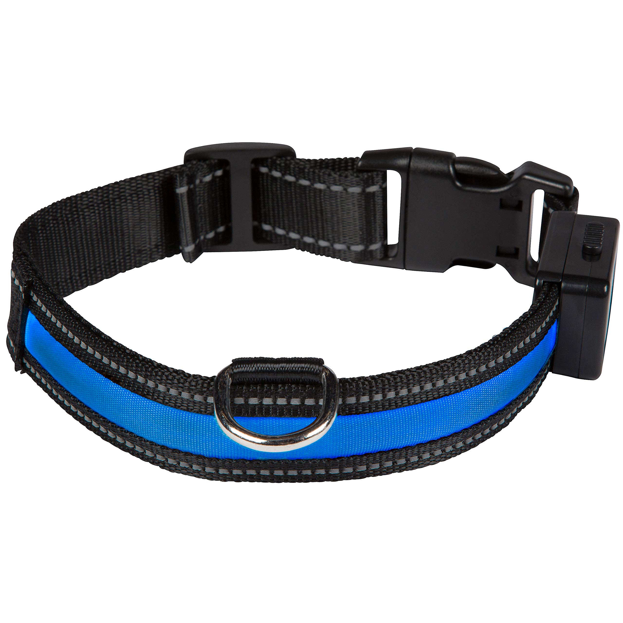 EYENIMAL USB Light Collar, Small, Blue — image 1