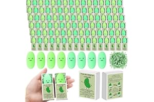 Wettarn 12 Sets Appreciation Pickle Gifts Cute Stress Balls with Support Gift Boxes Adults Party Favors for Employee Coworker Friends Office Positive Relief Toys Stocking Stuffers