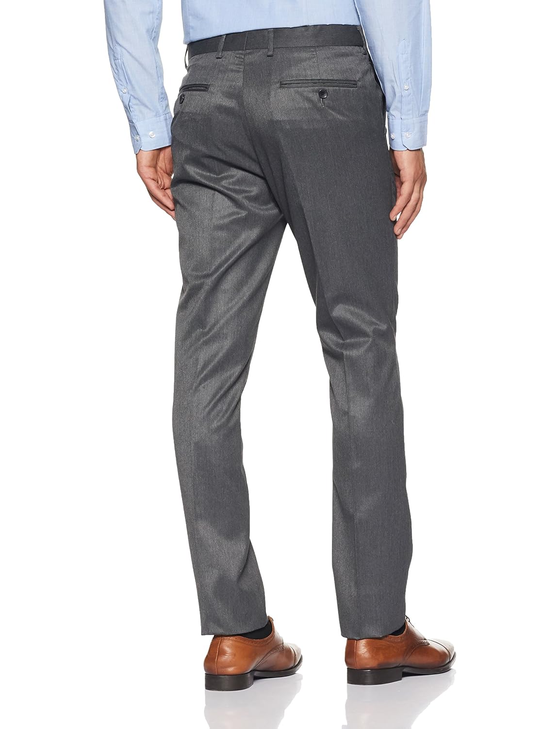 arrow men's pleat-front formal trousers