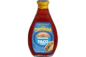 Ortega Original Taco Sauce, Medium, 16 Ounce