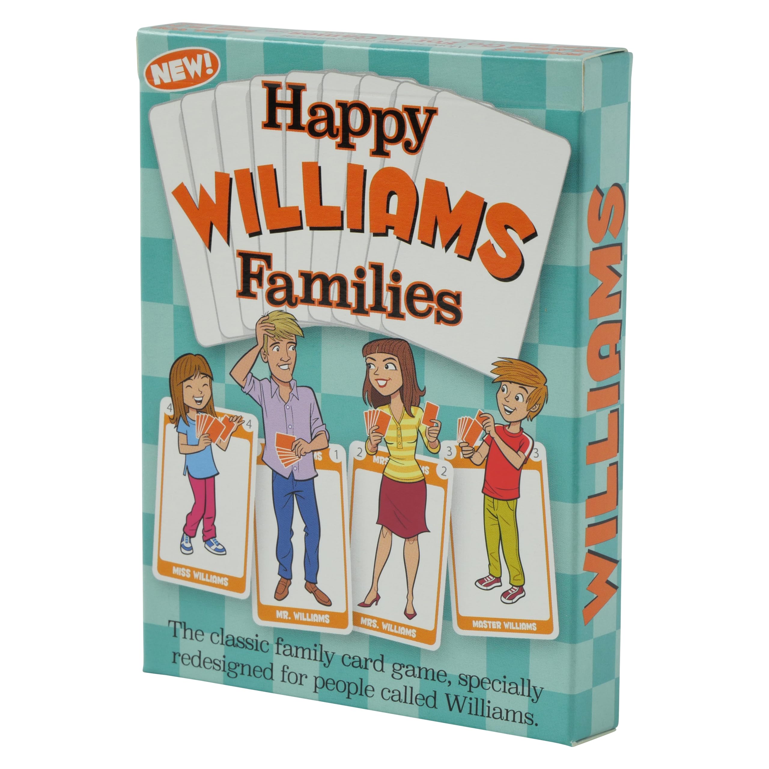 New HAPPY FAMILIES CARD GAME for people with the surname WILLIAMS
