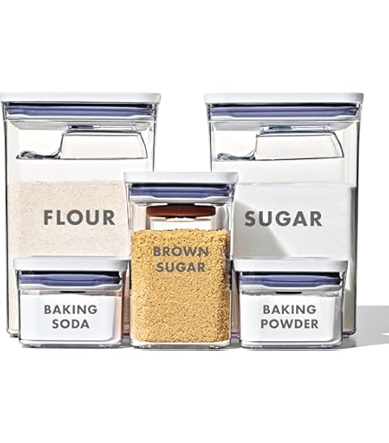 Amazon.com: SoftWorks 9-Piece POP Food Storage Container Set: Home
