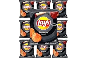 QT LIMITED Lay's Potato Chips, Barbecue, 1oz, 10 Count
