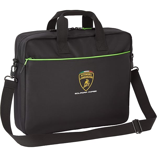 Amazon.com | Lamborghini Squadra Corse Travel Duffel Bag Black