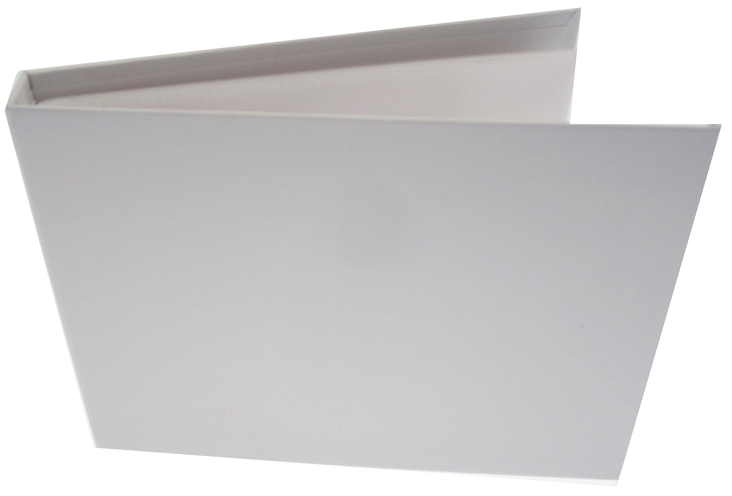 white cotton cards Value Range Plain Tiny Value Album (Blank/White)