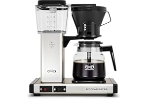 TECHNIVORM MOCCAMASTER Technivorm 59691 KB Coffee Brewer, 40 oz, Brushed silver , 6.5"D x 12.75"W x 14"H