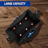 WORKPRO 14 Inch Tool Bag Organizer Waterproof with 13 Pockets view 5