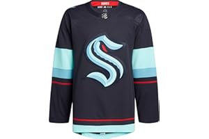 adidas Seattle Kraken Authentic Home Navy Jersey (56 (XX-Large))