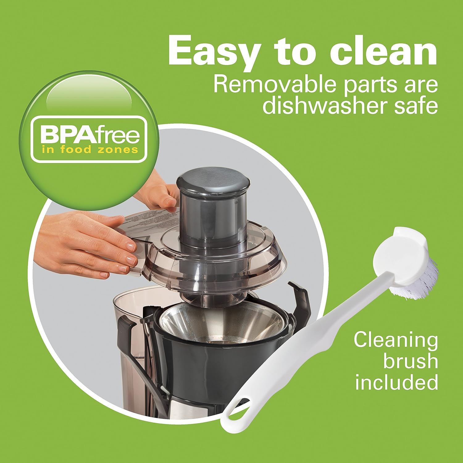 Amazon.com: Hamilton Beach 67650A Juicer Grey: Electric Centrifugal Juicers:  Kitchen & Dining