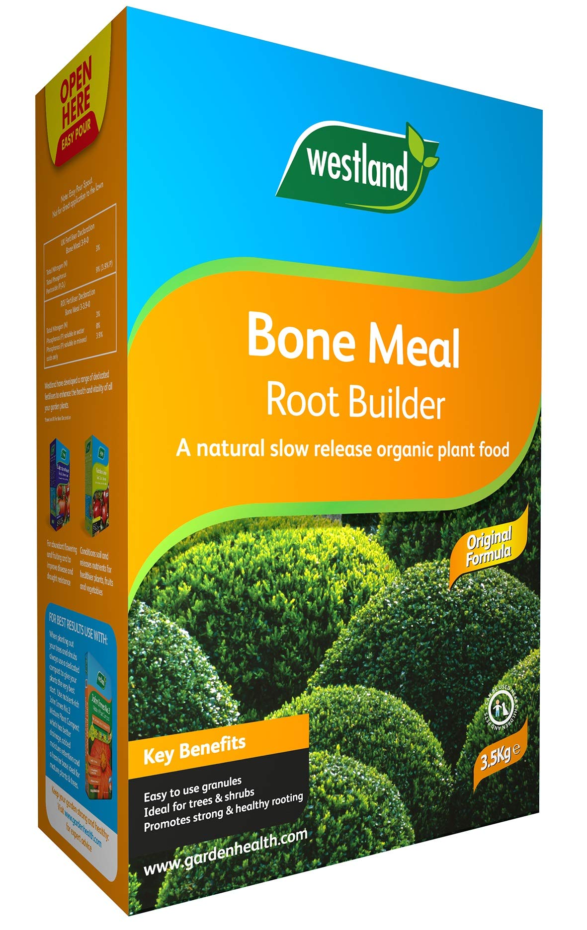 Westland 20600005 3.5 kg Bone Meal Fertilizer - Transparent