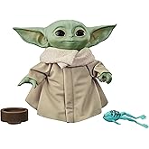 STAR WARS The Child Talking Plush Toy with Character Sounds and Accessories, The Mandalorian Toy for Kids Ages 3 and Up, Gree
