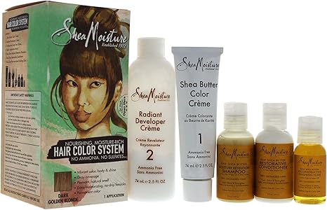 Shea Moisture Sulfate Free Permanent Hair Dye With No Ammonia