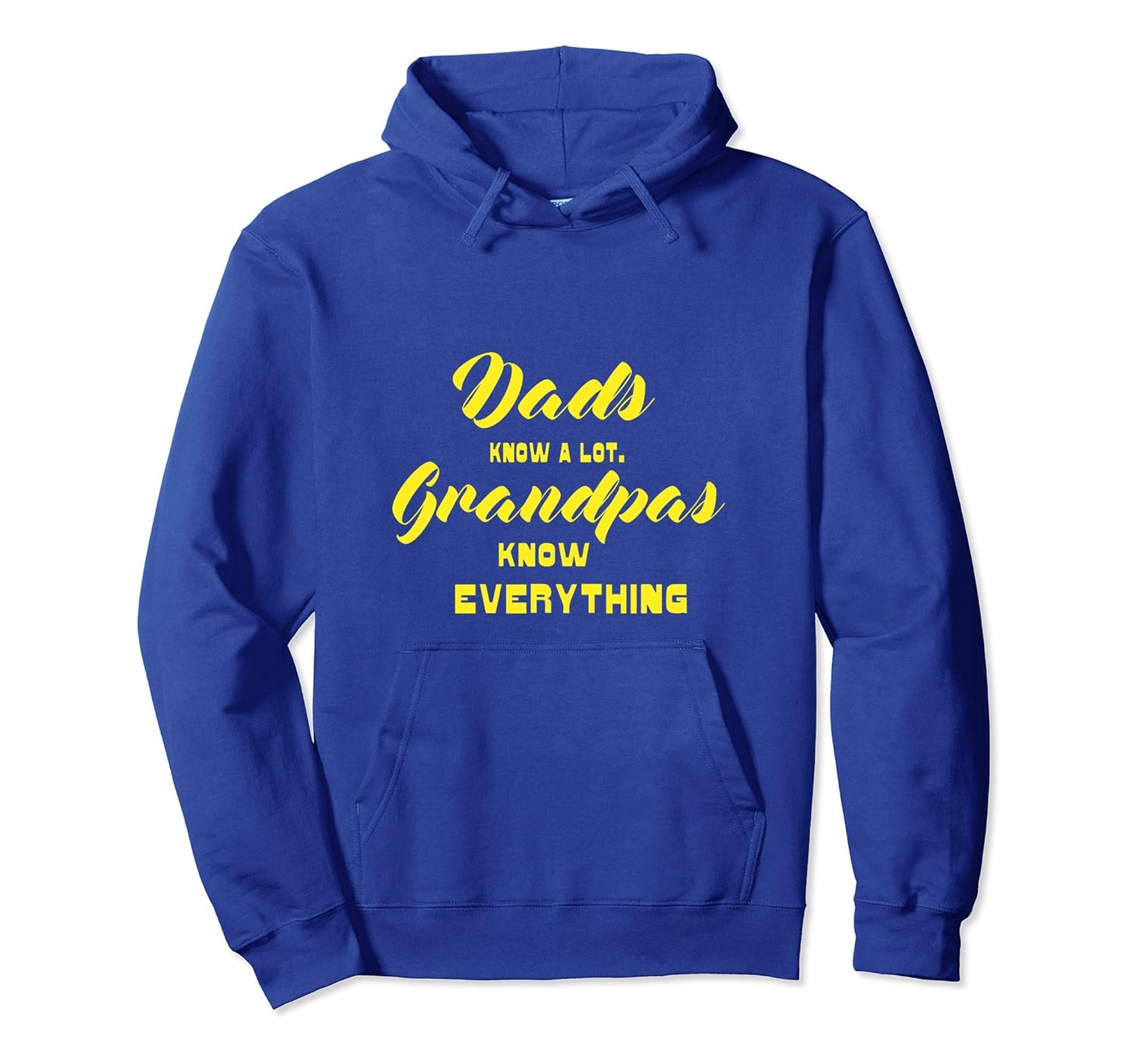 Mens Dads Know A Lot But Grandpas Know Everything Hoodie-anz
