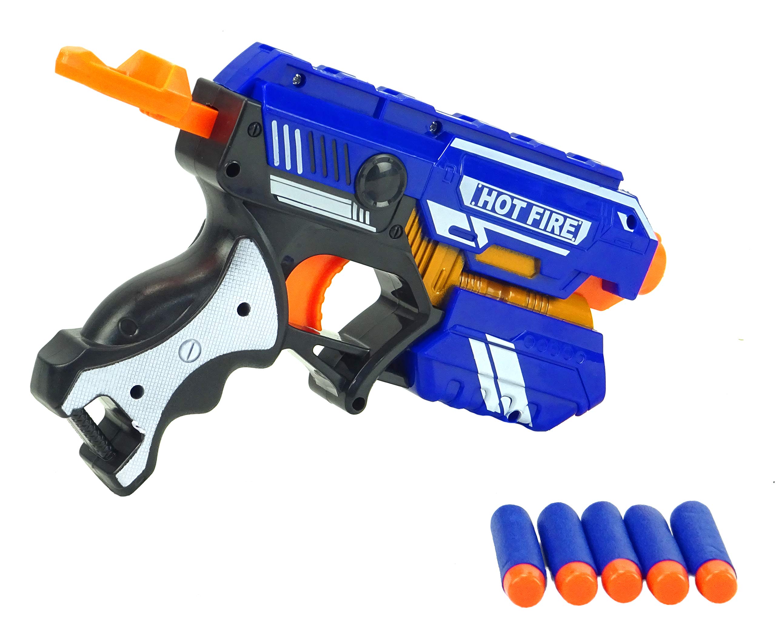 Toyland® Mini Hot Fire Foam Dart Blaster Gun With Darts Included - Toy Guns - Boys Toys - Age 8+