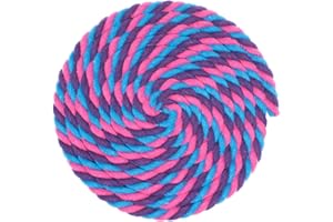 West Coast Paracord Twisted 3 Strand Natural Cotton Rope Artisan Cord – 1/4, 1/2, 5/8, 3/4 and 1 Inch Diameters – 10, 25, 50, 100 Feet