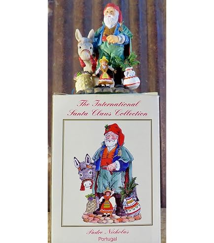 Figurine Ancienne Père Noël Culbuto En Celluloïd - Japon - Années 1930 - 12cm