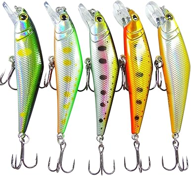 Amazon 渓流 トラウト Momoルアー D ミノー ヘビーシンキングミノー 63mm 7 5g ヤマメへのコンタクトに アソート01 Momoルアー ルアー