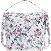Vera Bradley Women's Cotton Oversized Hobo Shoulder Bag