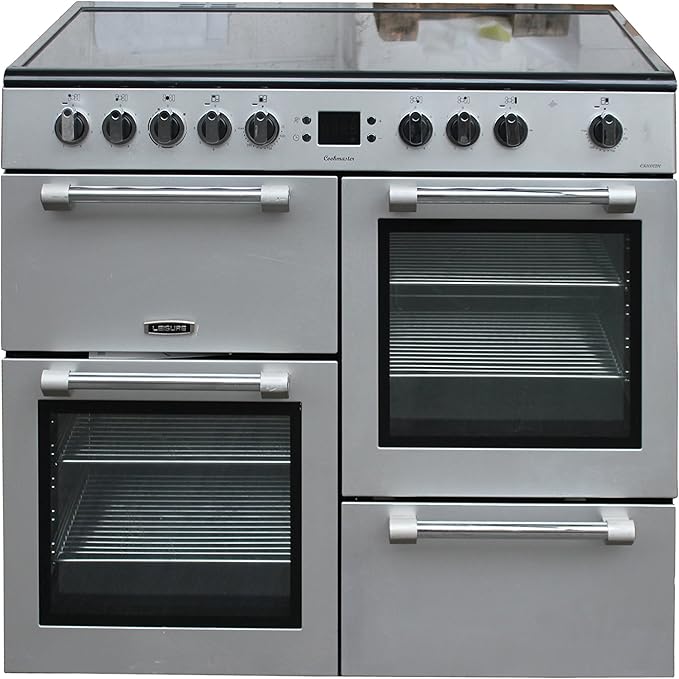 Leisure CK100C210S Cookmaster 100cm Electric Range Cooker Silver