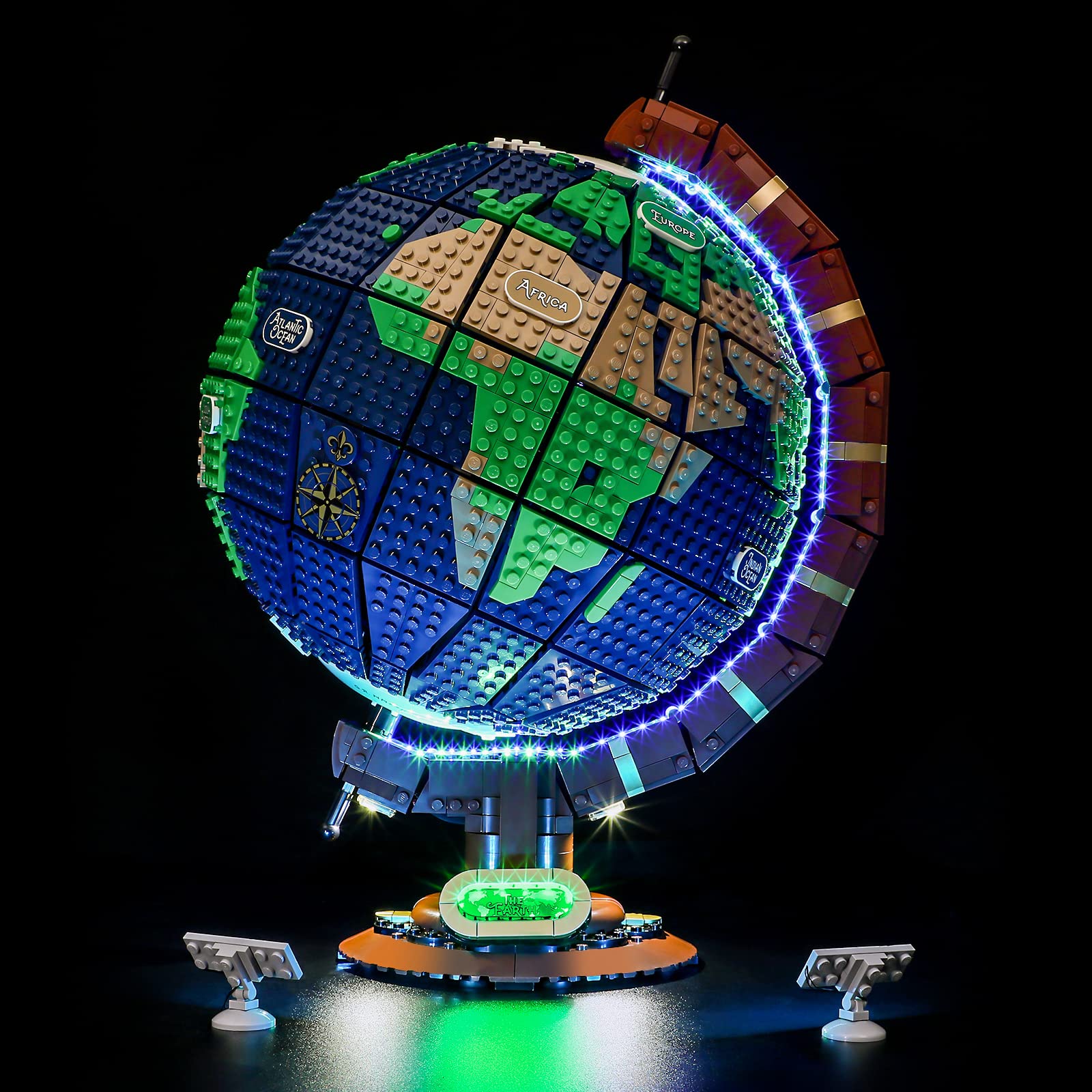 LIGHTAILING Led Light Compatible with Lego 21332 Ideas The Globe Building Blocks Model - NOT Included The Model Set