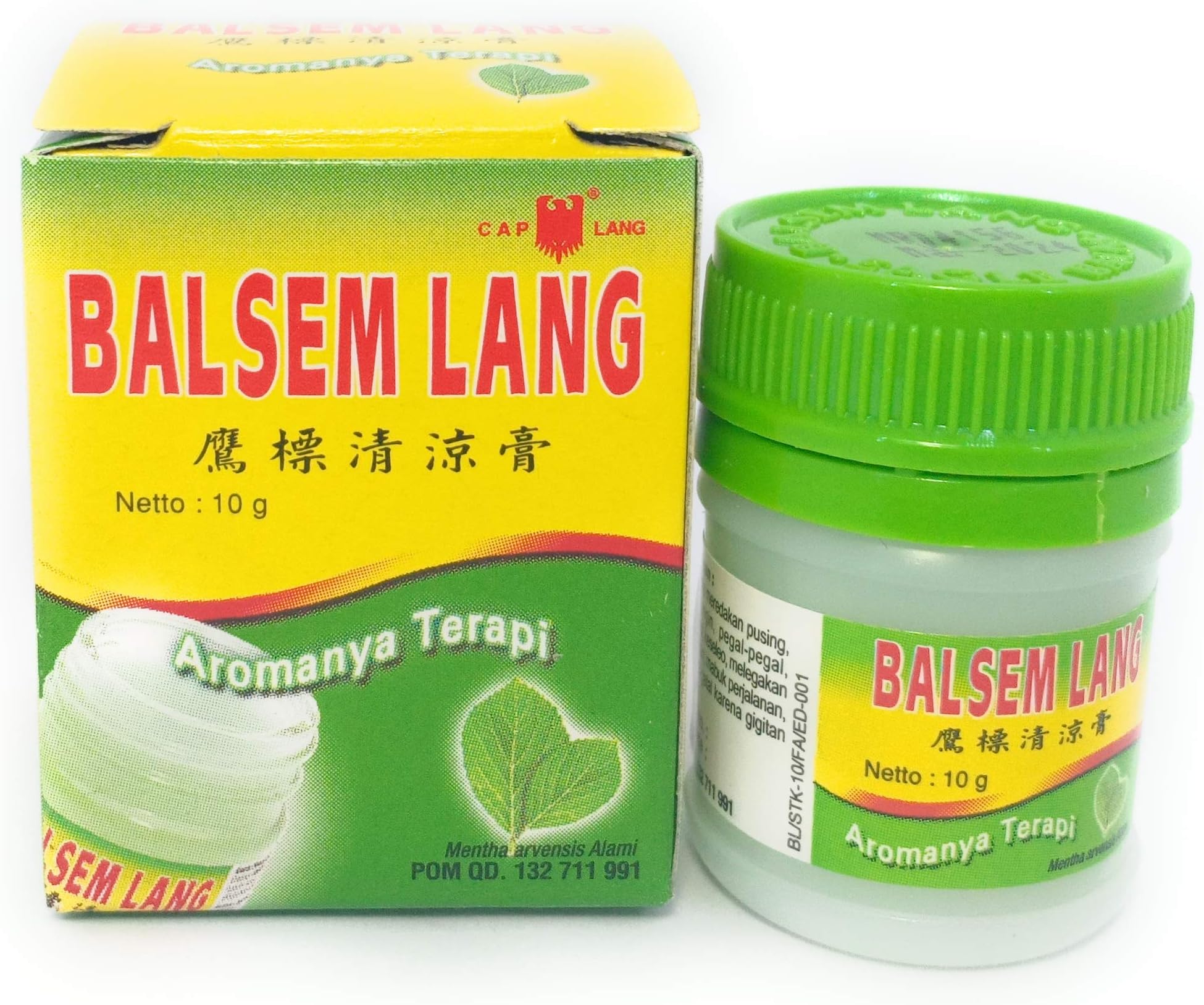 Balsem Lang Eagle Brand Balm, 10 Gram by Eagle Brand