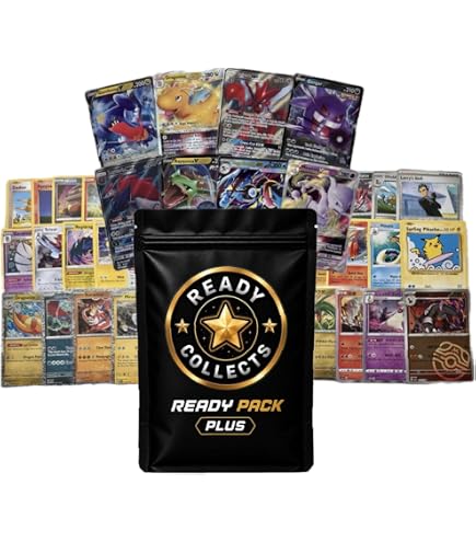 Amazon.com: The Ready Pack Plus - Poke TCG Bundle | 120 Cards, 4