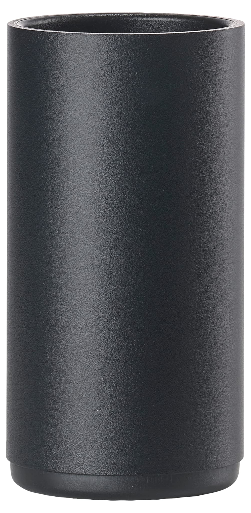 Zone Denmark Rim Toothbrush Cup 7 x 13.7 cm, Black