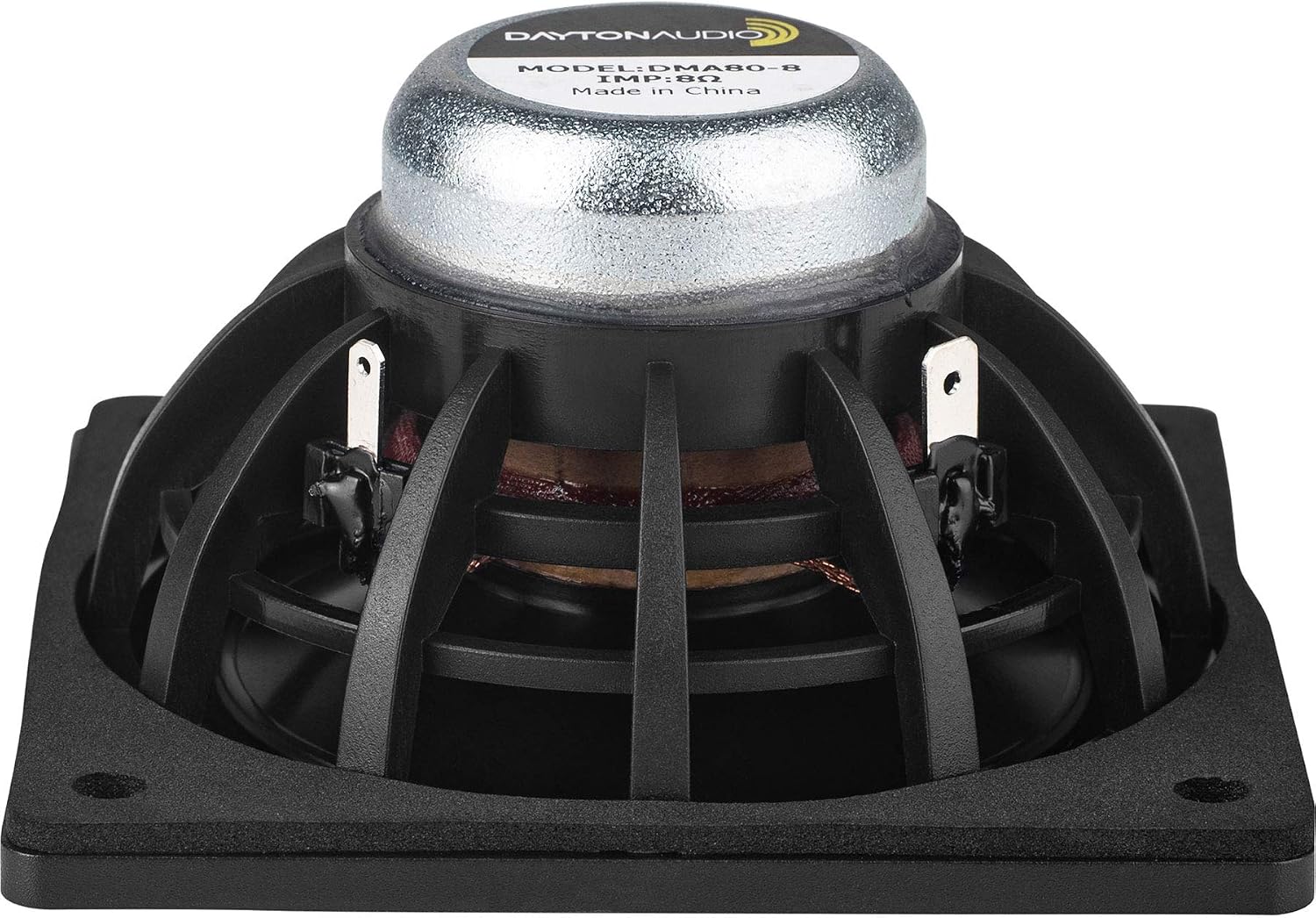Dayton Audio DMA80-8 3 Inch Dual Magnet Aluminium Cone Full-Range Driver, Black - Image 3