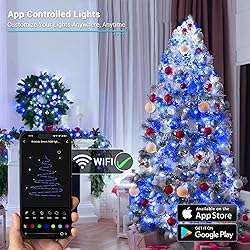Brizled Smart Christmas Lights, 196ft 600 LED Smart